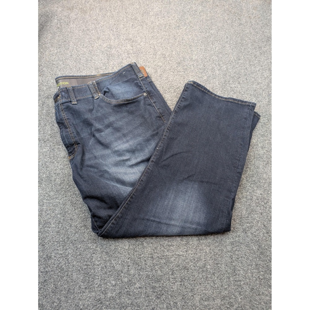 Lee Jeans Mens 50x30 Big Tall Blue Extreme Motion Athletic Denim Pants - Picture 1 of 9